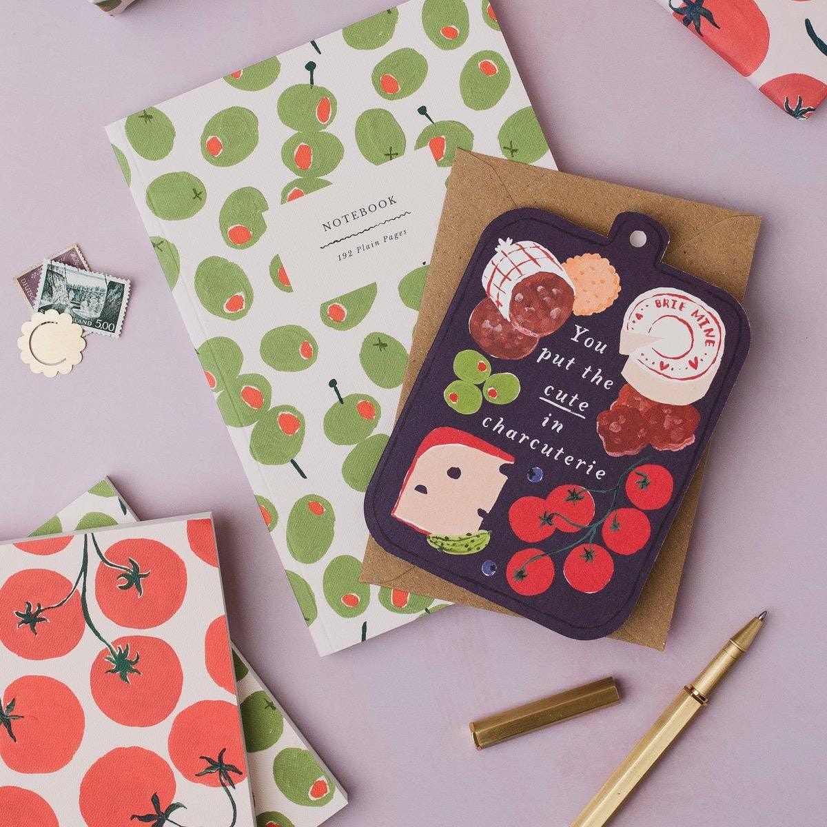 Cute in Charcuterie Board Card