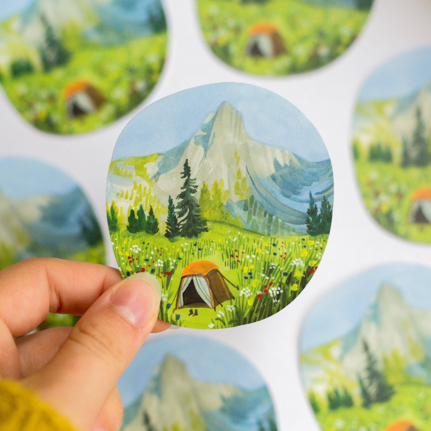 Rest Vinyl Sticker