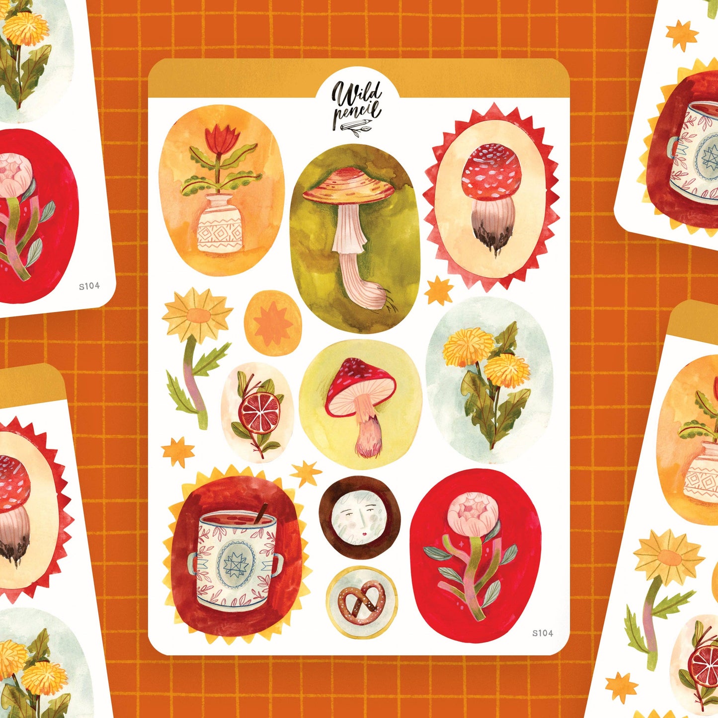 Little Paintings Sticker Sheet