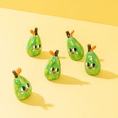 Unusual Pear / Ceramic Pieces