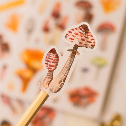 Mushrooms Sticker Sheet