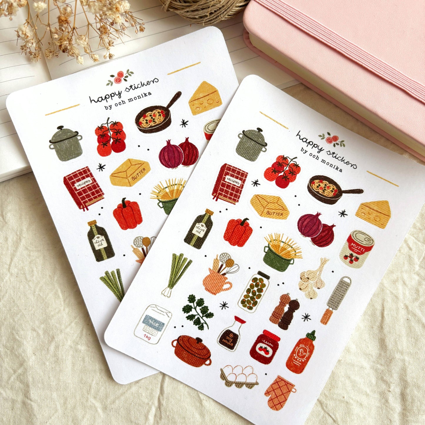 Home Cooking - Sticker Sheet