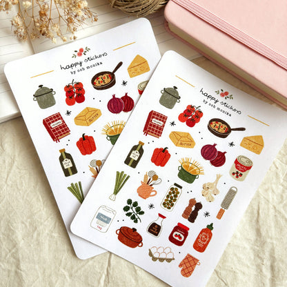 Home Cooking - Sticker Sheet