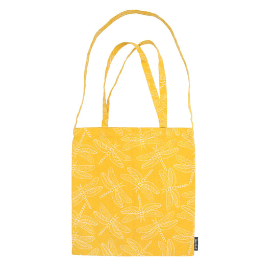Rpet Yellow Dragonflies Tote Bag