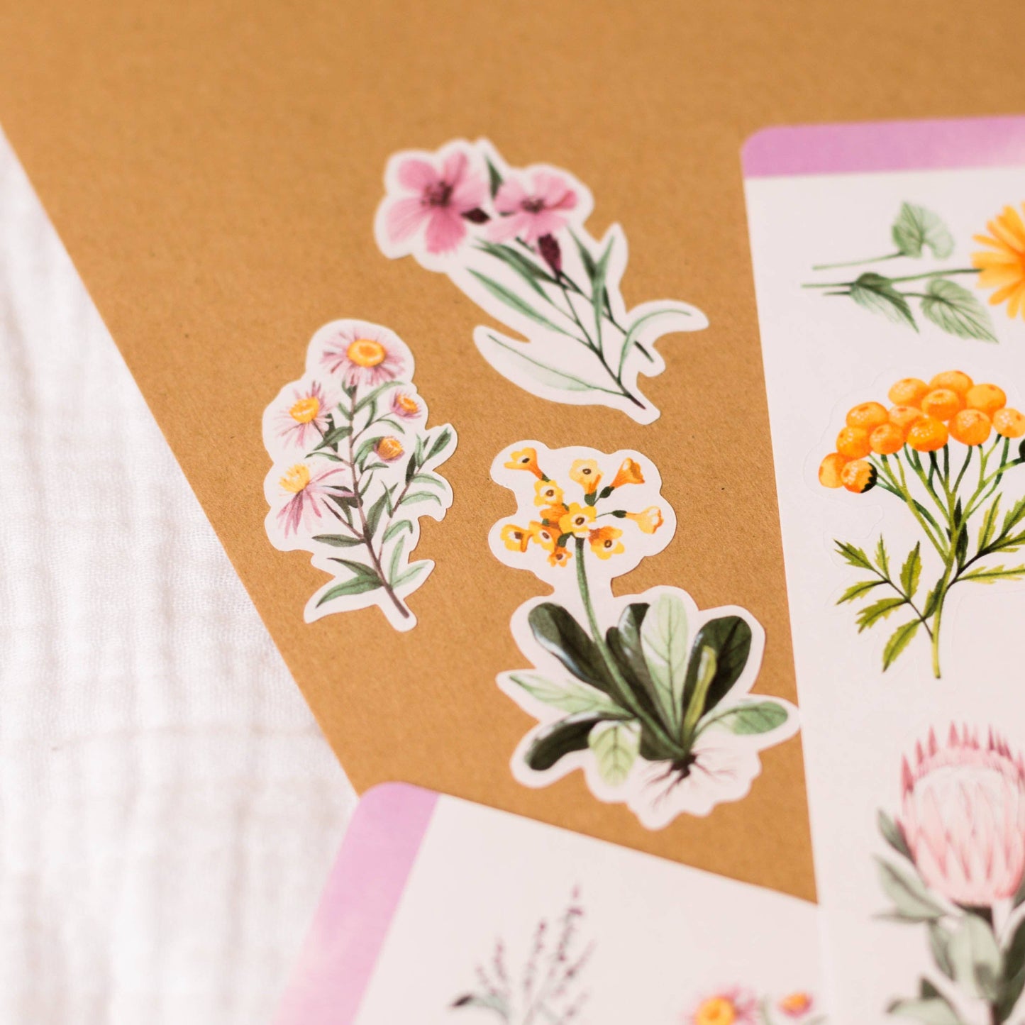 Flowers II Sticker Sheet