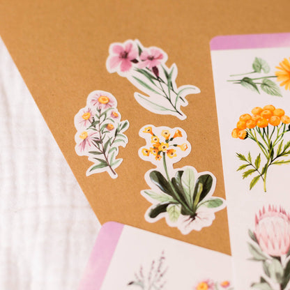Flowers II Sticker Sheet