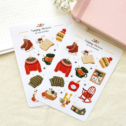 Slow Winter - Sticker Sheet