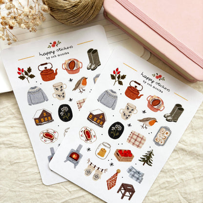 Soft Winter - Sticker Sheet
