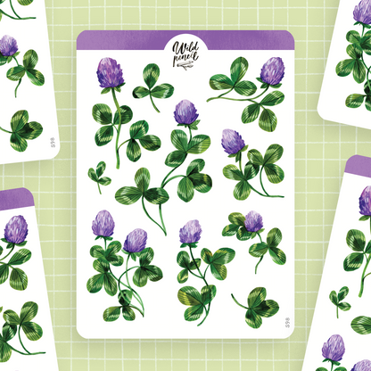 Clovers Sticker Sheet