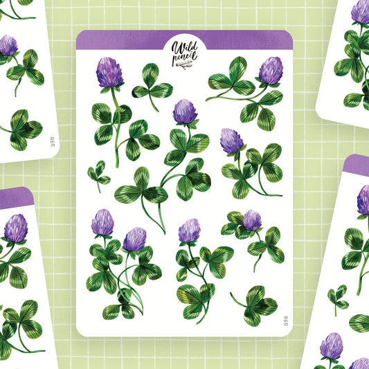 Clovers Sticker Sheet
