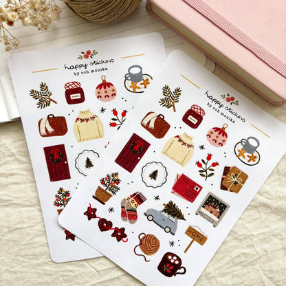 Coming Home For Christmas - Sticker Sheet