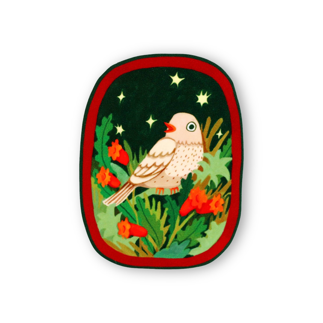 Songbird Vinyl Sticker