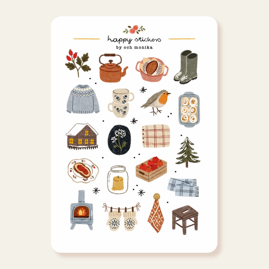 Soft Winter - Sticker Sheet