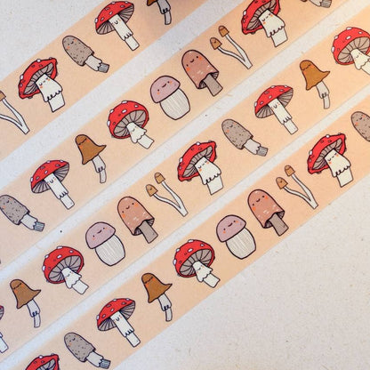 Mushroom Washi Tape