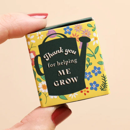 Potted Flower - Tiny Matchbox Ceramic Token