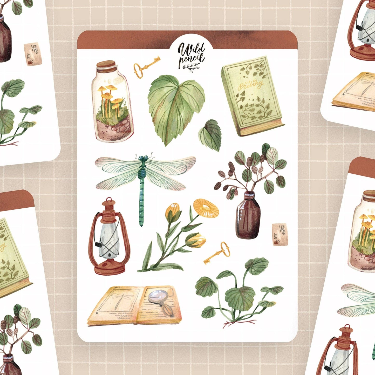 Botanica Sticker Sheet