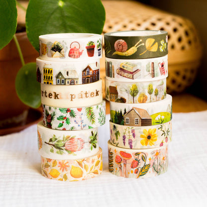 Winter Town Washi Tape