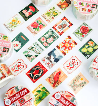Christmas Stamps Washi Tape