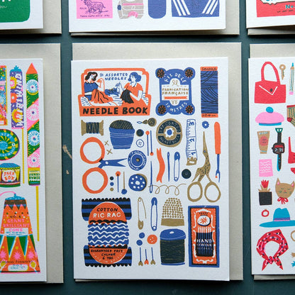 Sewing Collection A6 Card