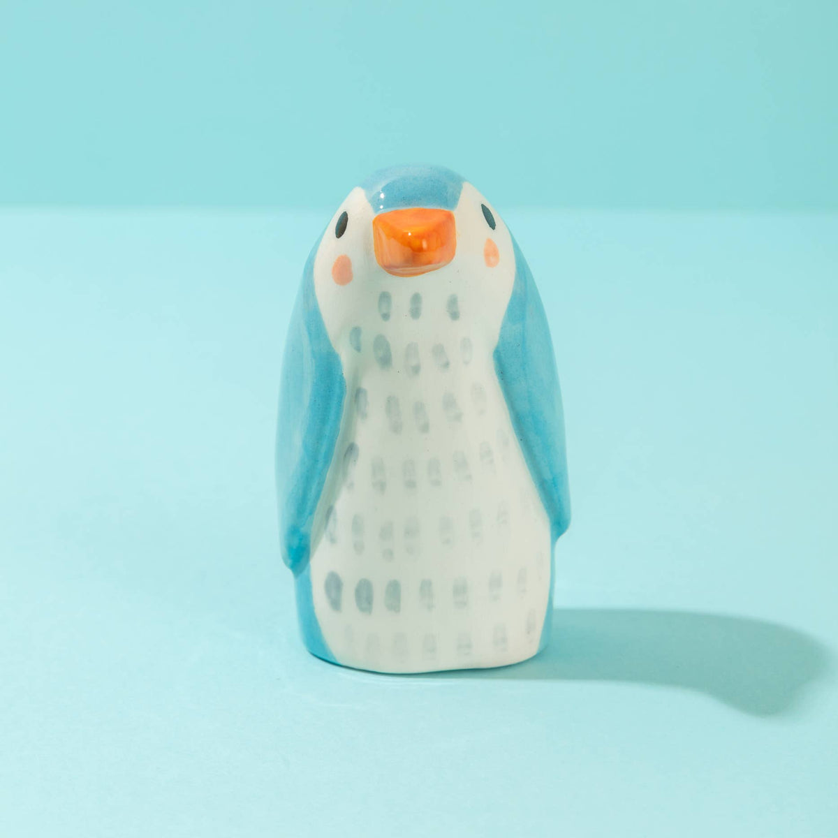 Mama Penguin Blue / Ceramic Piece