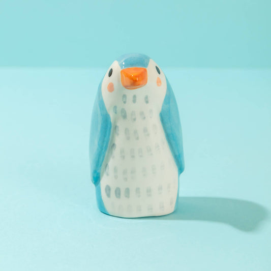 Mama Penguin Blue / Ceramic Piece