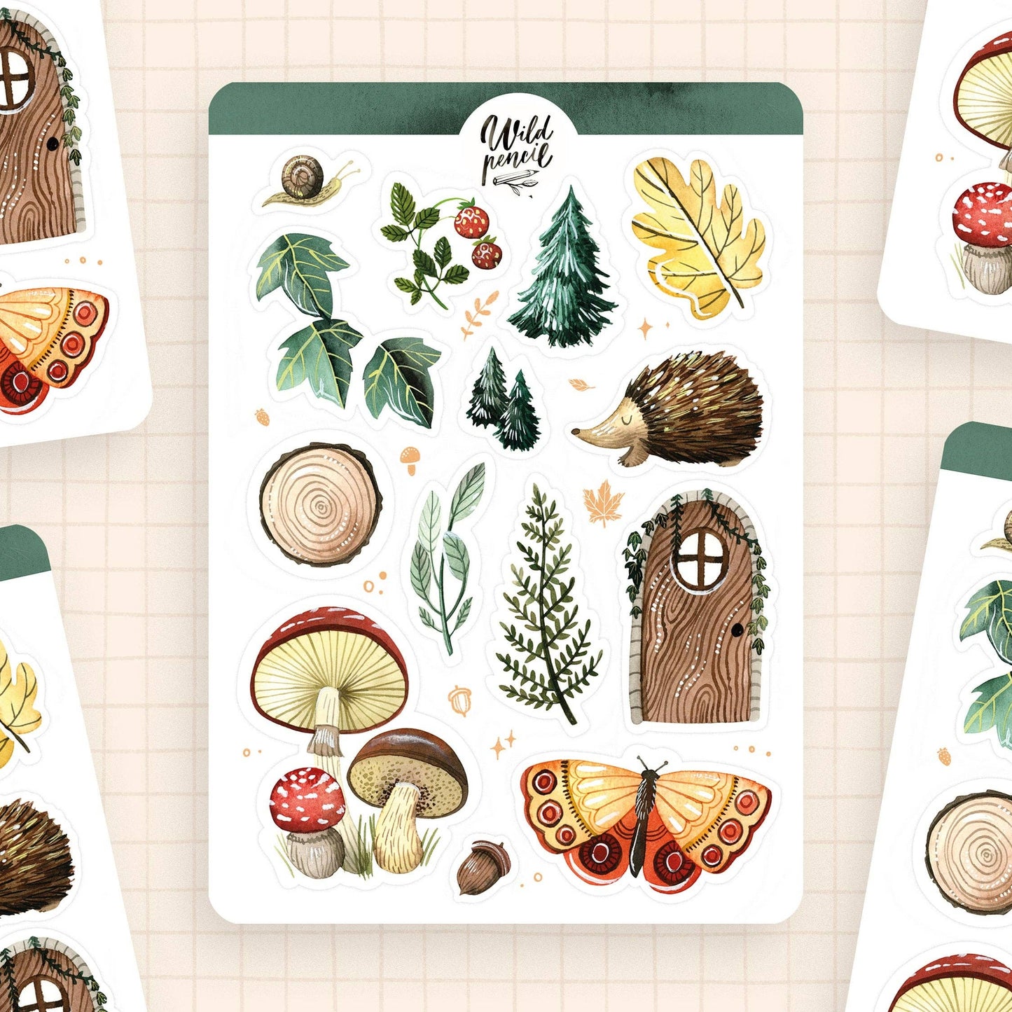 Forest Sticker Sheet