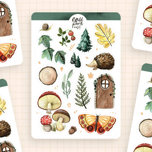 Forest Sticker Sheet