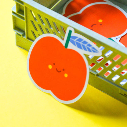 Red Apple sticker