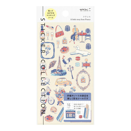 French Motifs Sticker