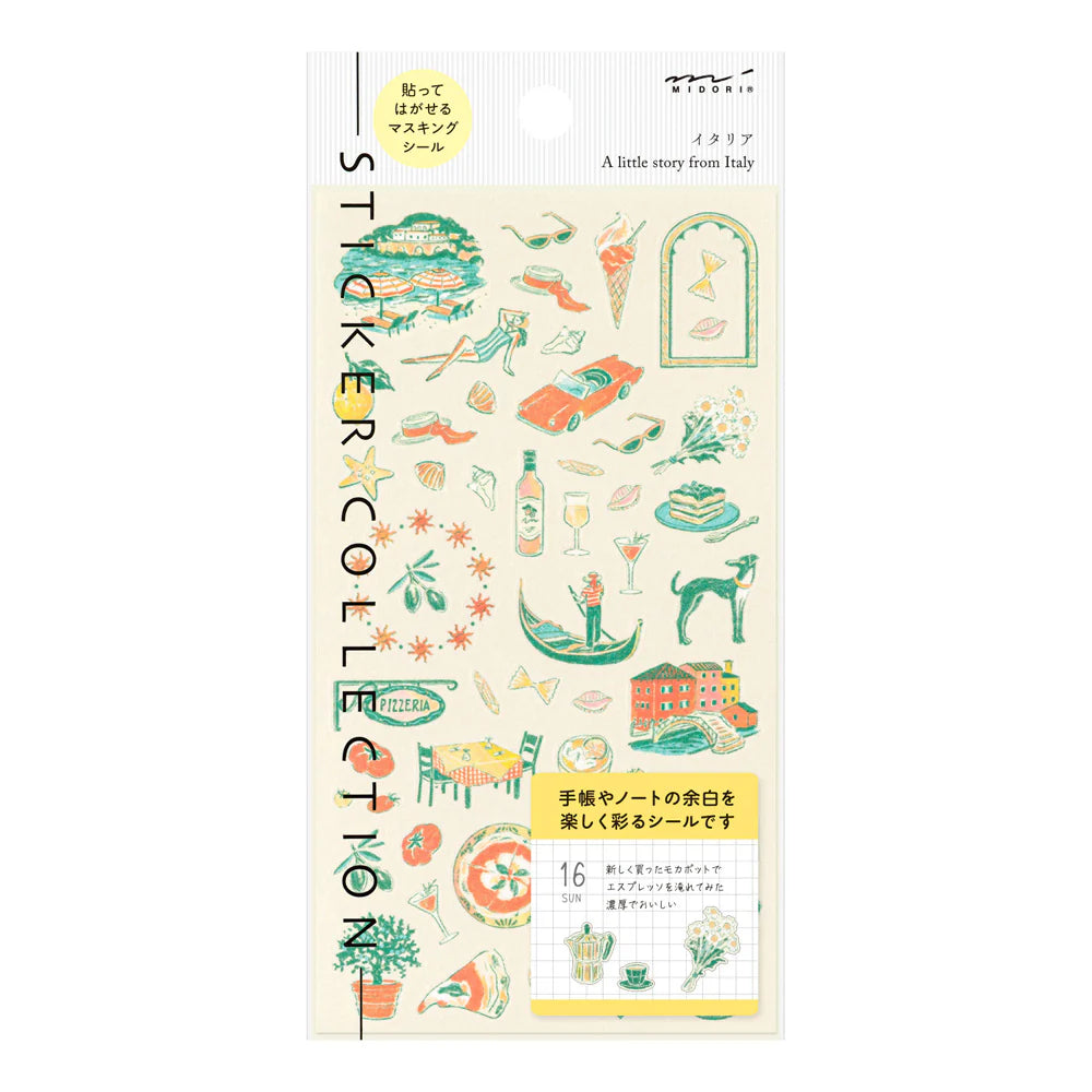 Italian Motifs Sticker