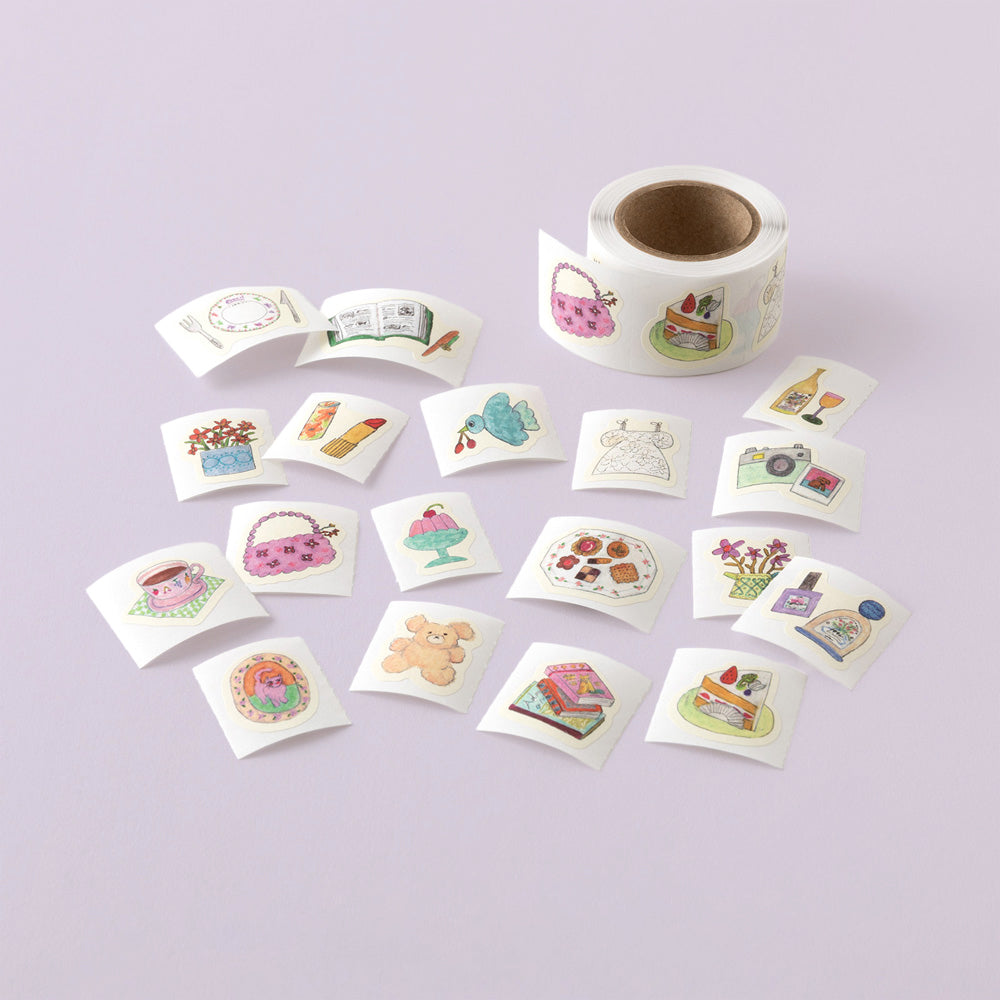 Yuru Log Roll Sticker Motifs