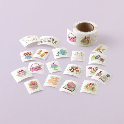 Yuru Log Roll Sticker Motifs