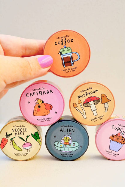 Mushroom Washi Tape
