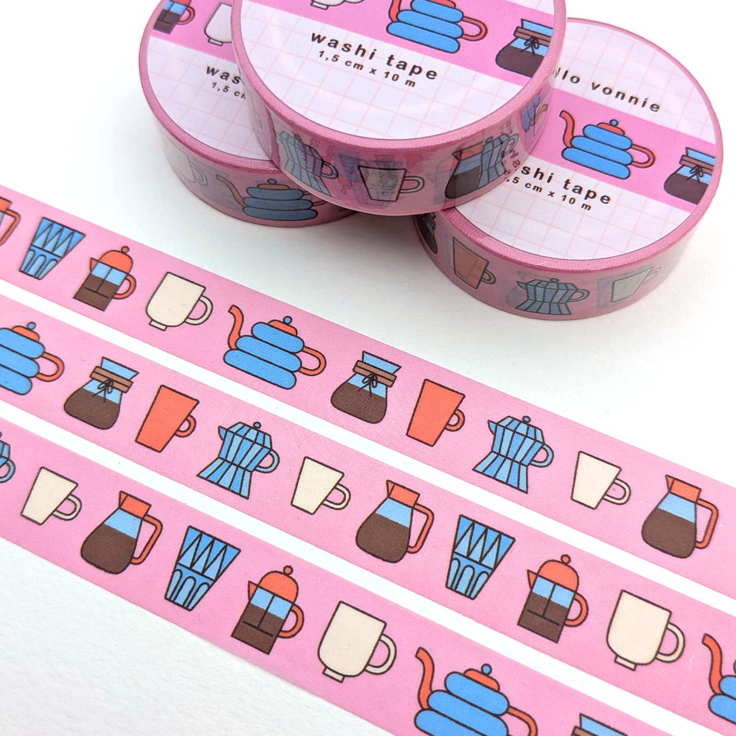Coffee lover washi tape