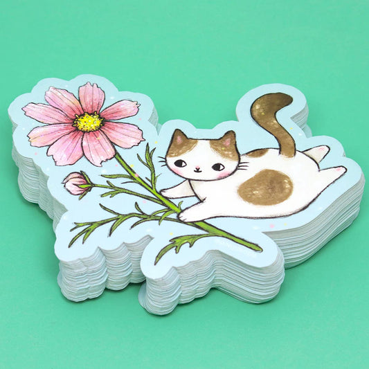 Cosmos Cat Sticker