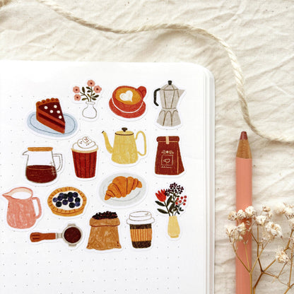 Coffee Time - Sticker Sheet