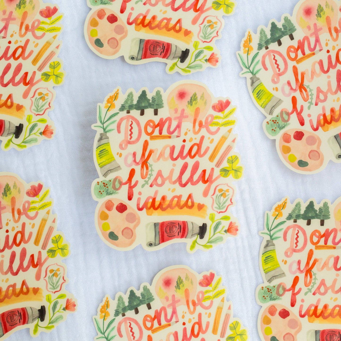 Silly Ideas Vinyl Sticker