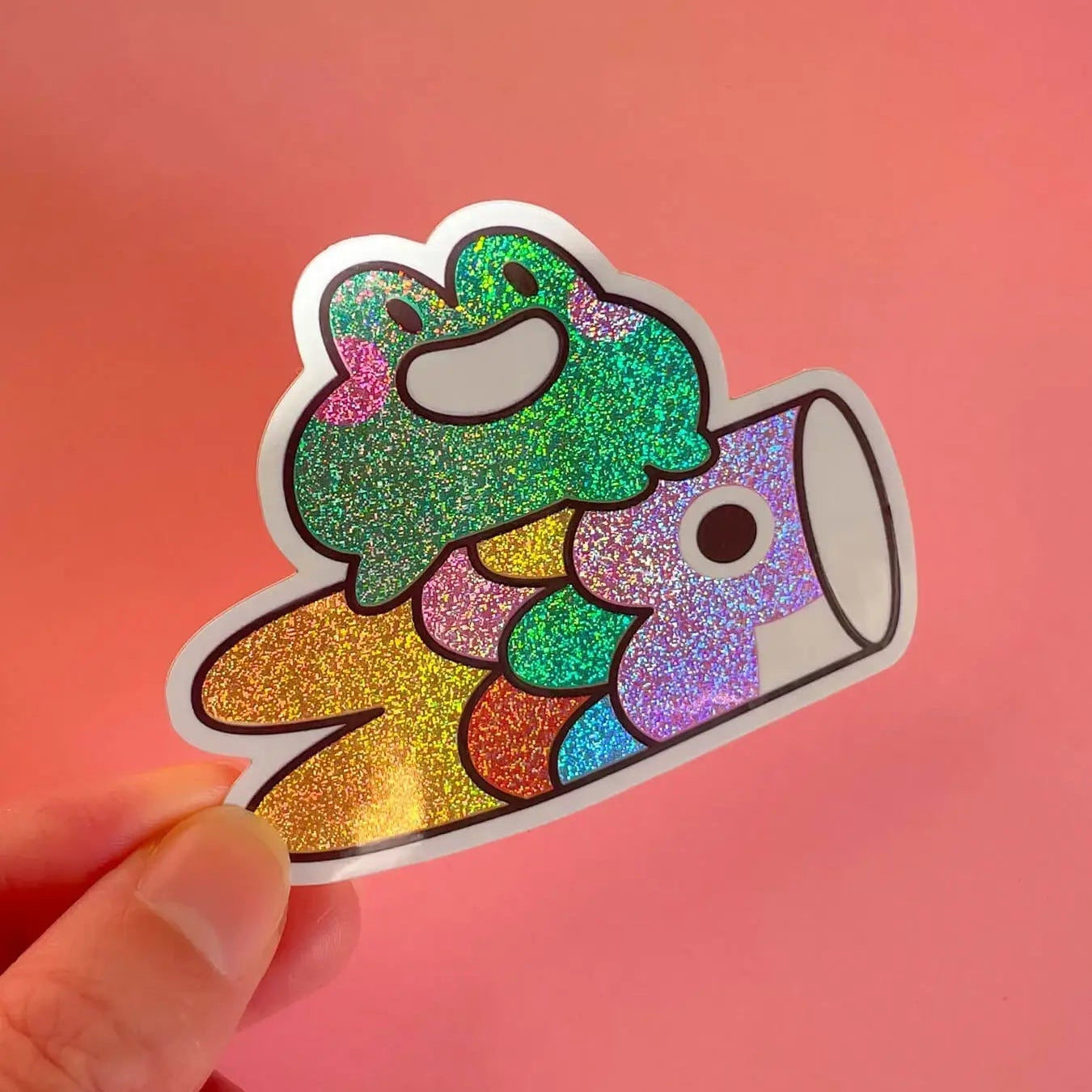 Bobby koinobori Sticker
