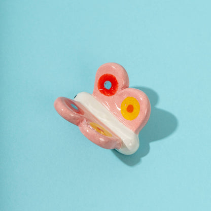 Leta, the Butterfly / Ceramic Piece