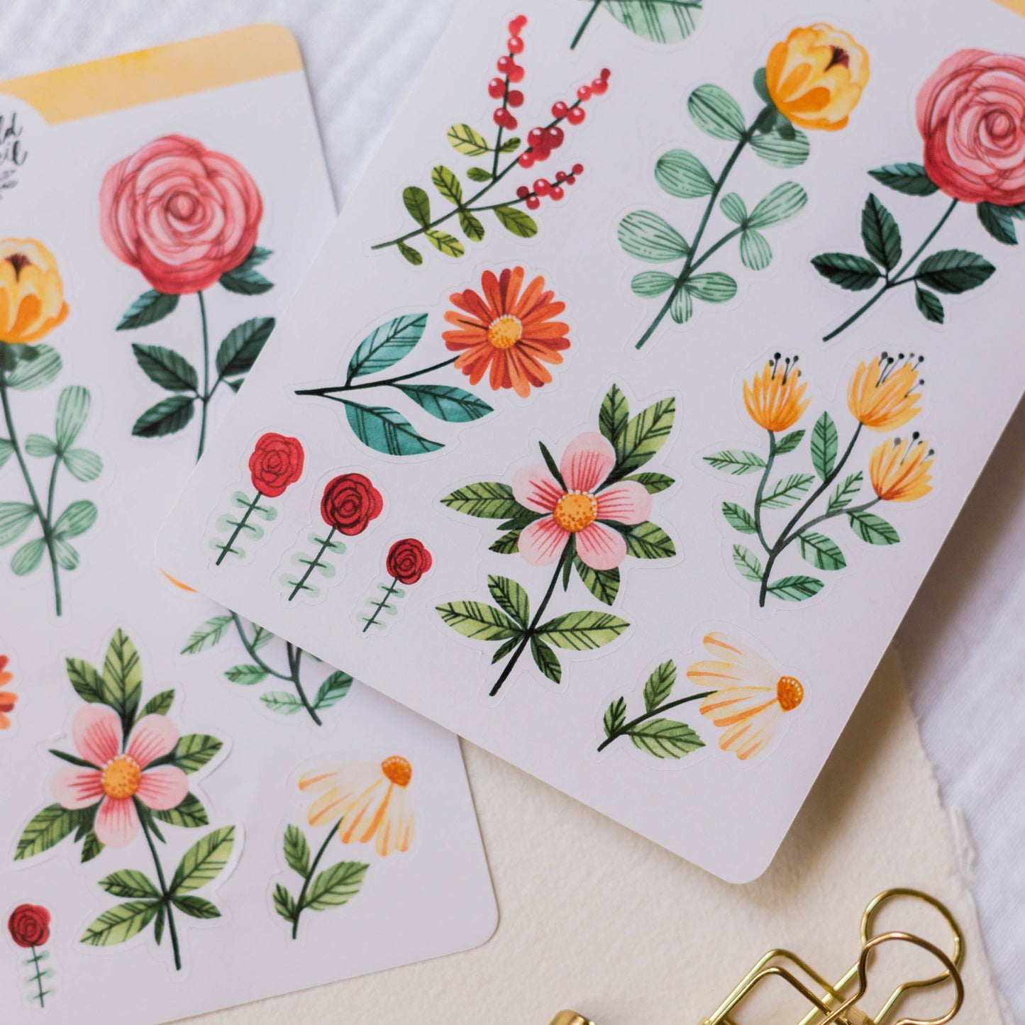 Flowers I Sticker Sheet