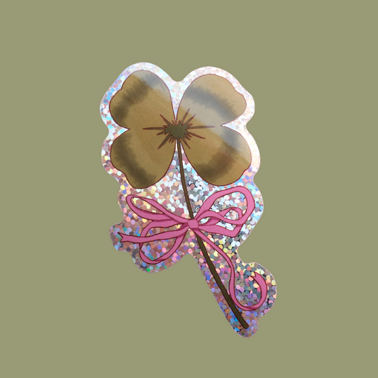 Lucky Clover sticker 🍀