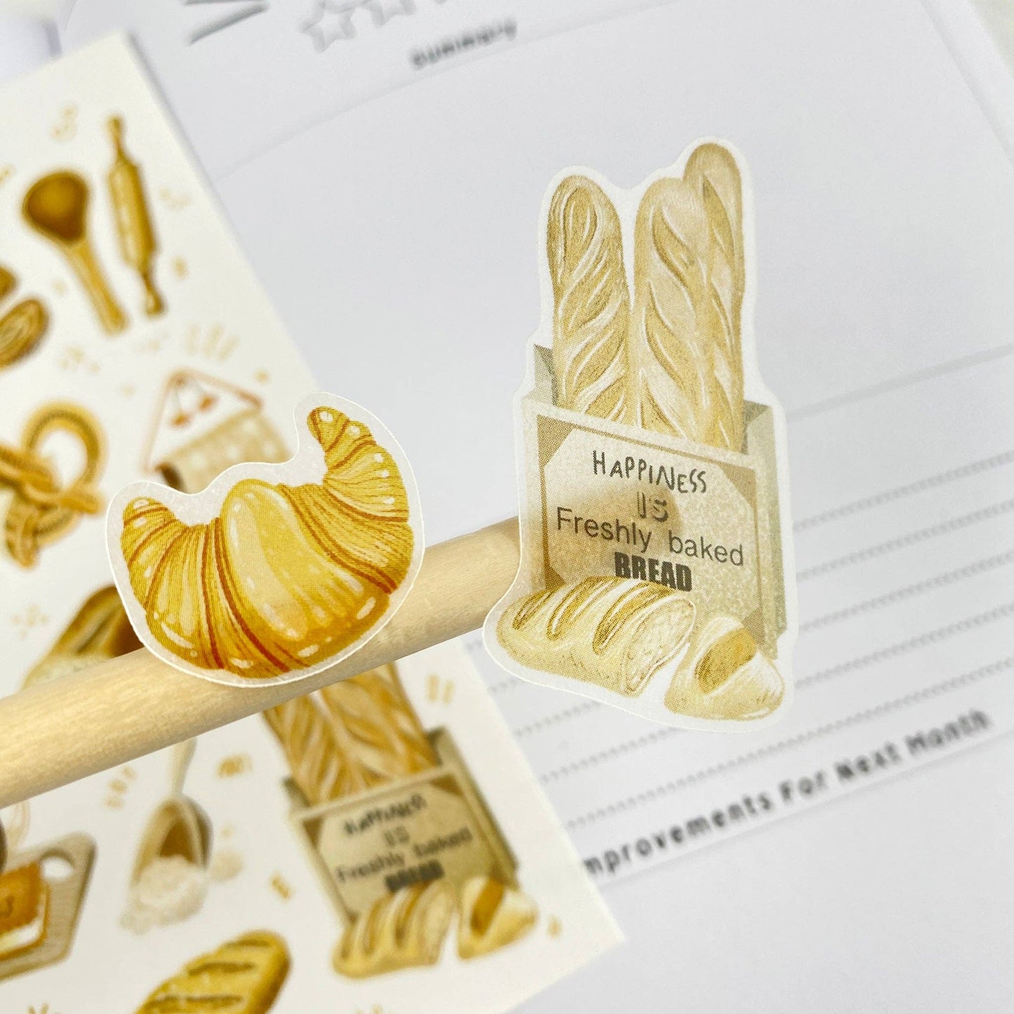 Sticker Sheet - Bakery