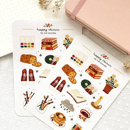 Rainy Morning - Sticker Sheet