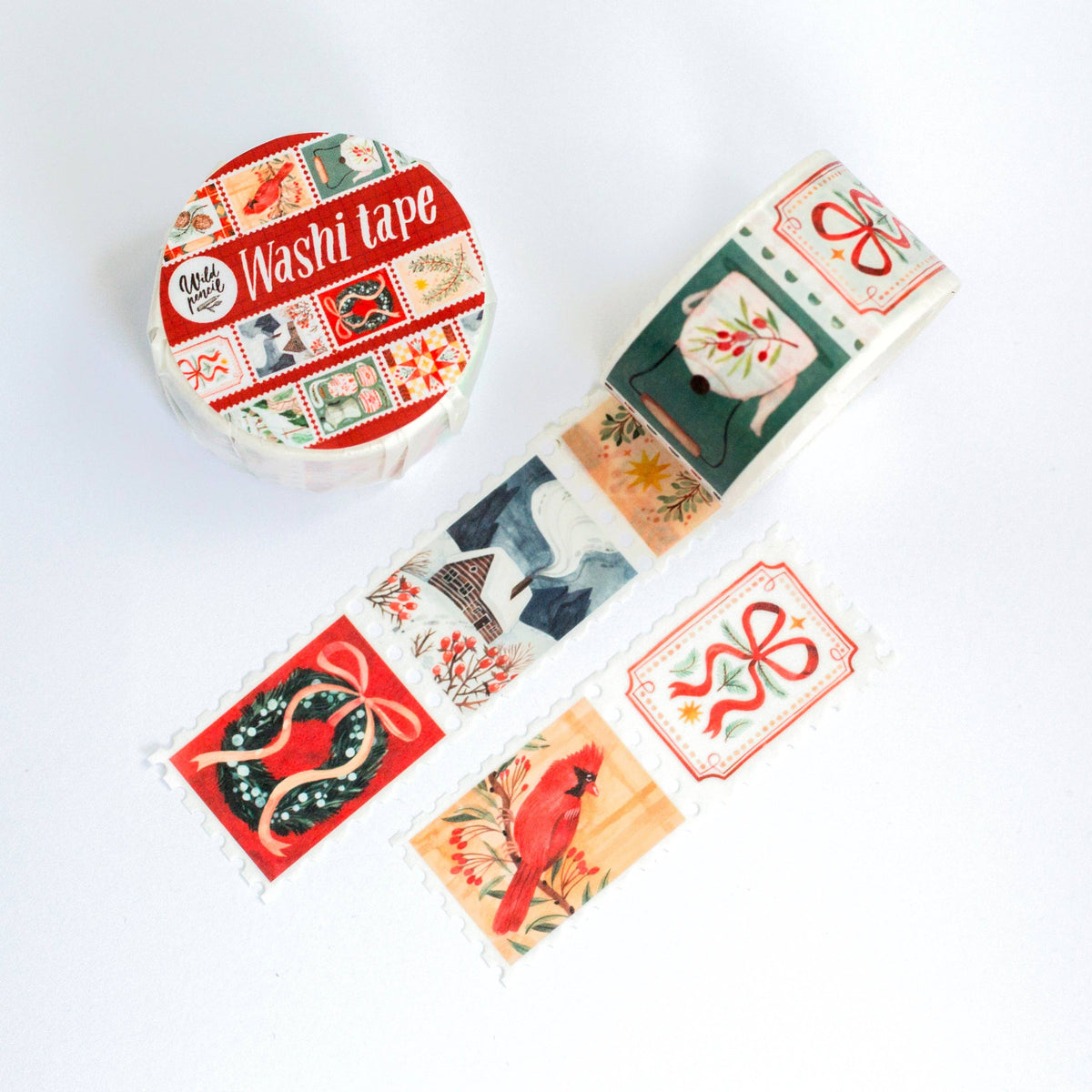 Christmas Stamps Washi Tape