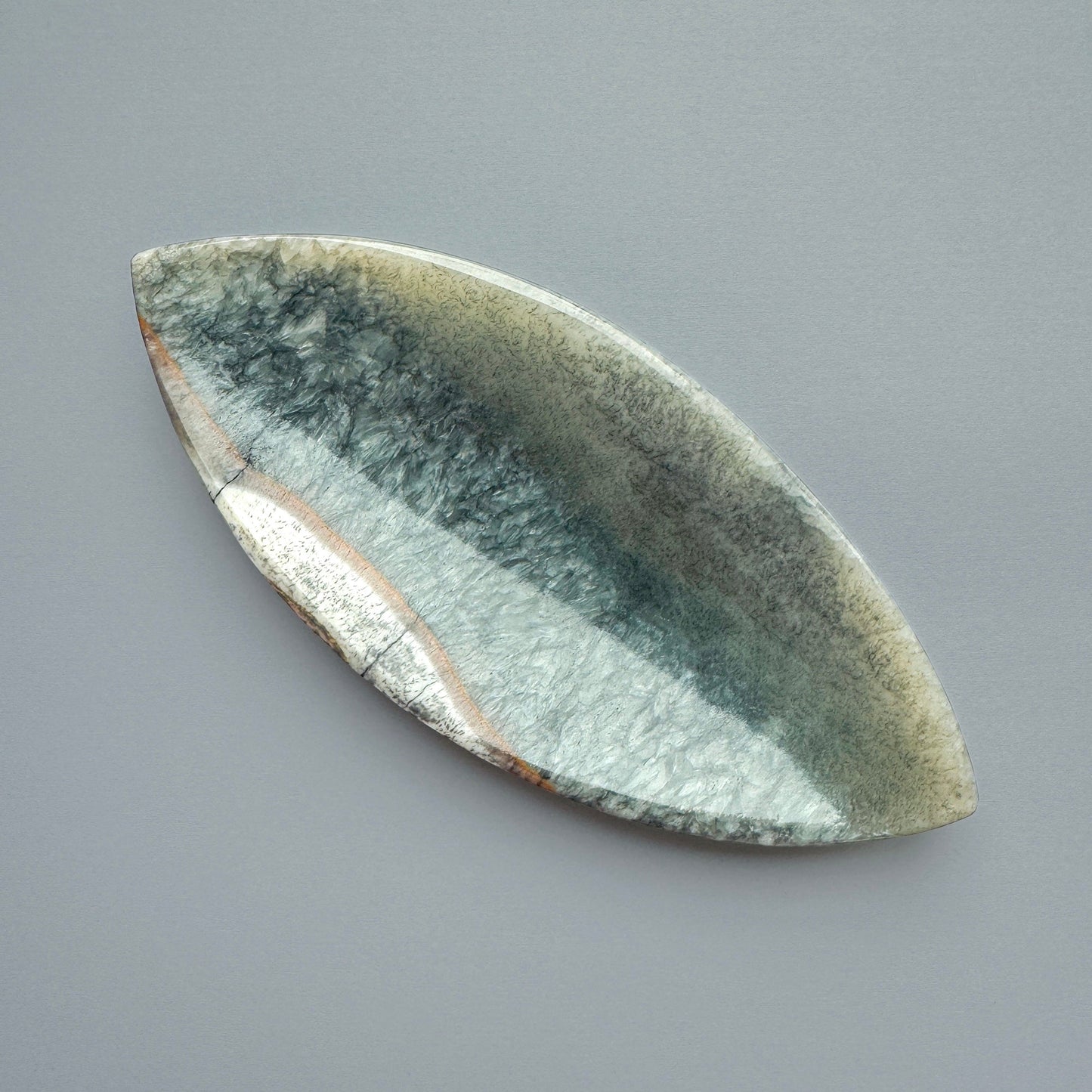 Onyx trinket dish - Sage