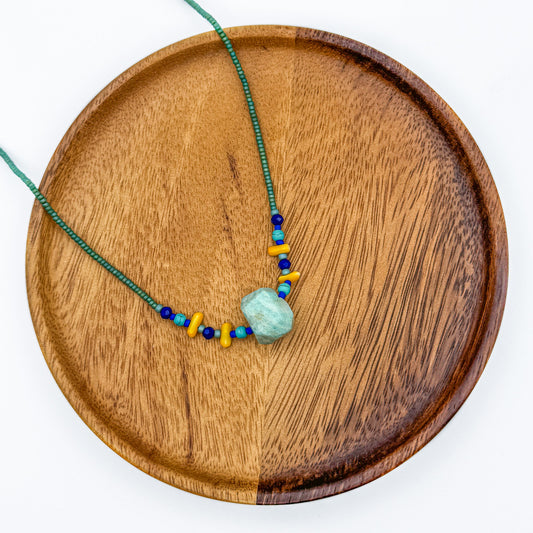 Amazonite Bead Necklace I
