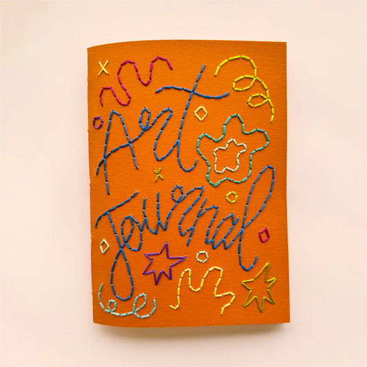 Art Journal embroidery notebook III