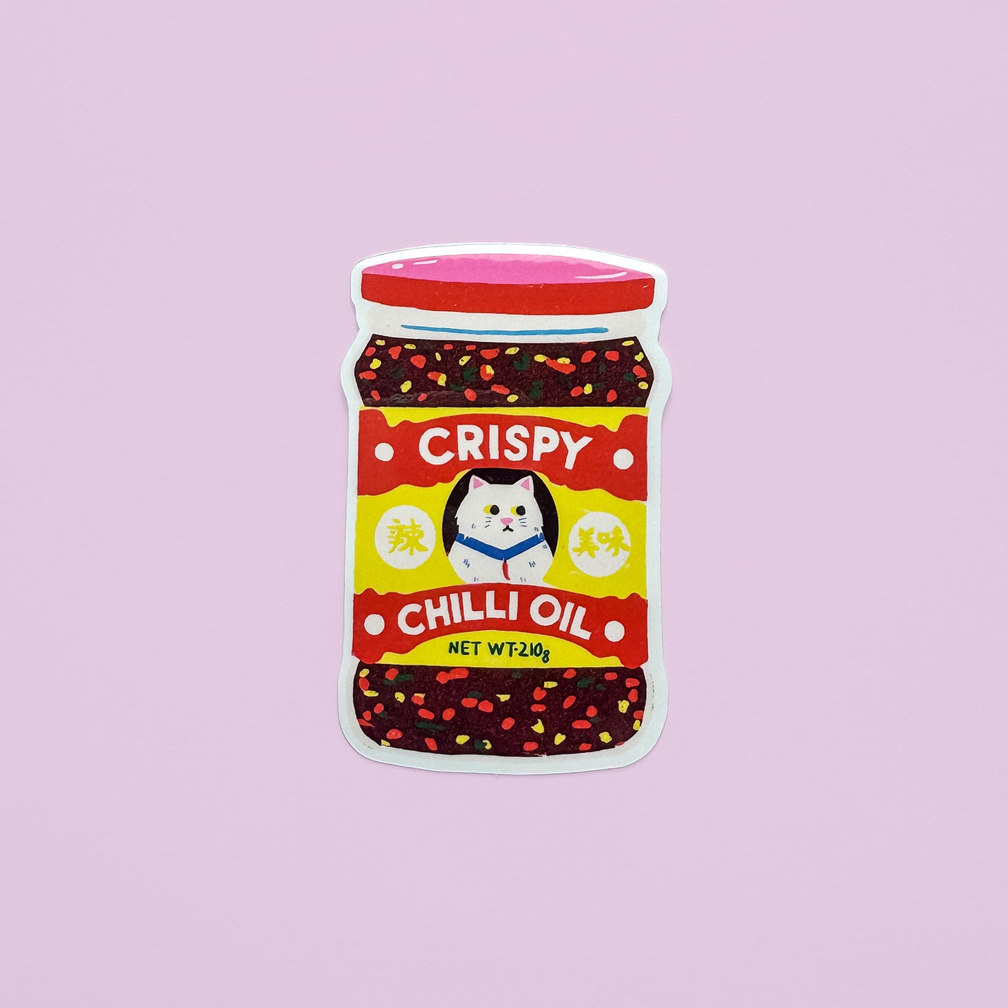 Crispy Chilli Oil Sticker