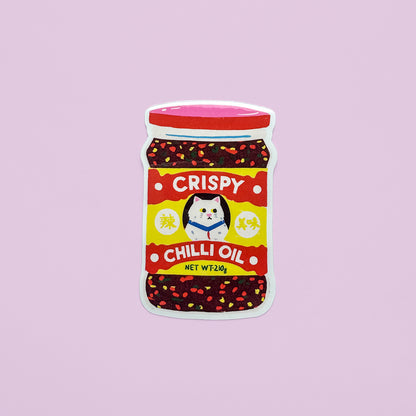 Crispy Chilli Oil Sticker