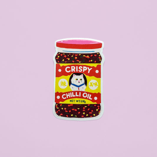 Crispy Chilli Oil Sticker
